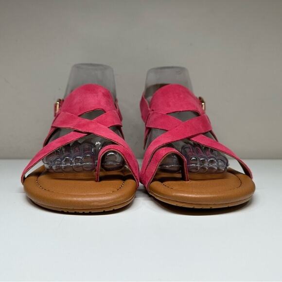 NWOB | Sarto by Franco Sarto | Gia Suede Sandals | Pink | Various Sizes - Picture 7 of 14